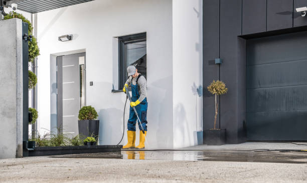 Post-Construction Pressure Washing in Rutgers University Livingston Campus, NJ